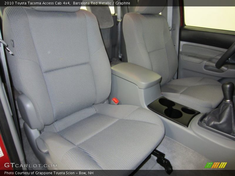 Barcelona Red Metallic / Graphite 2010 Toyota Tacoma Access Cab 4x4