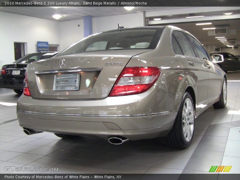 Sand Beige Metallic / Almond/Mocha 2010 Mercedes-Benz C 300 Luxury 4Matic