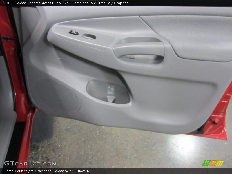 Barcelona Red Metallic / Graphite 2010 Toyota Tacoma Access Cab 4x4