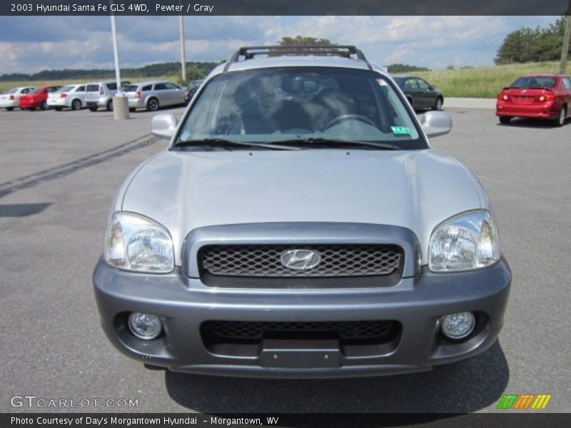 Pewter / Gray 2003 Hyundai Santa Fe GLS 4WD