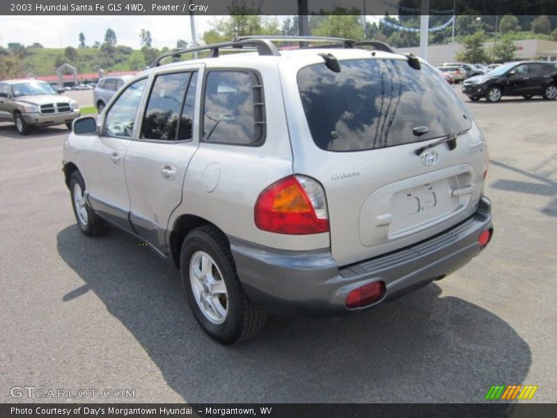 Pewter / Gray 2003 Hyundai Santa Fe GLS 4WD
