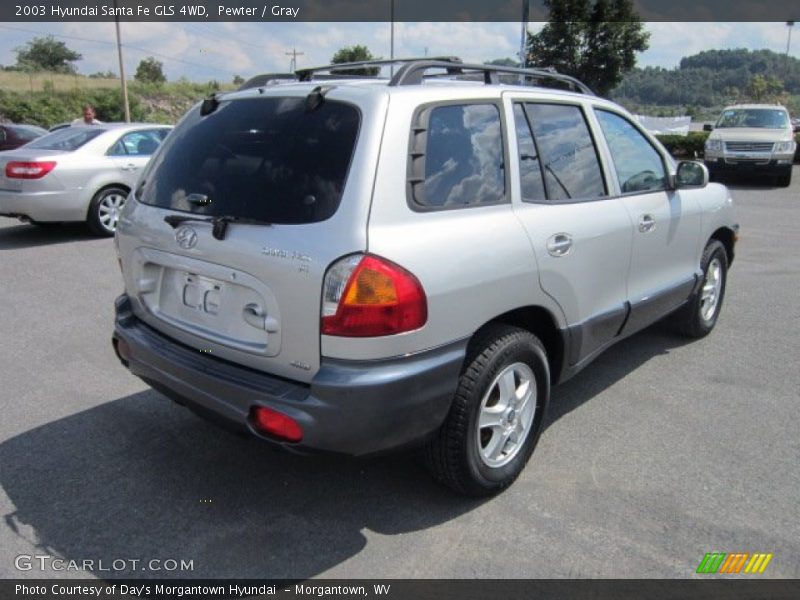 Pewter / Gray 2003 Hyundai Santa Fe GLS 4WD