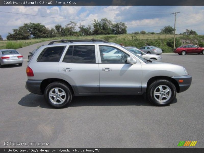 Pewter / Gray 2003 Hyundai Santa Fe GLS 4WD