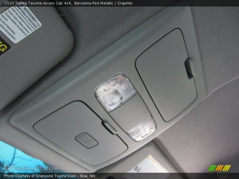 Barcelona Red Metallic / Graphite 2010 Toyota Tacoma Access Cab 4x4