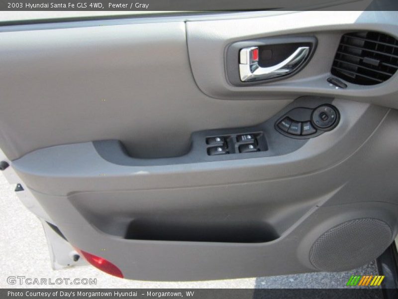 Pewter / Gray 2003 Hyundai Santa Fe GLS 4WD