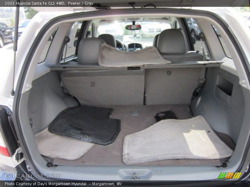 Pewter / Gray 2003 Hyundai Santa Fe GLS 4WD