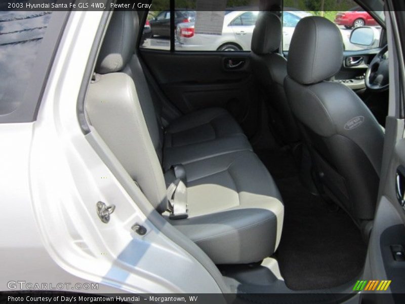 Pewter / Gray 2003 Hyundai Santa Fe GLS 4WD