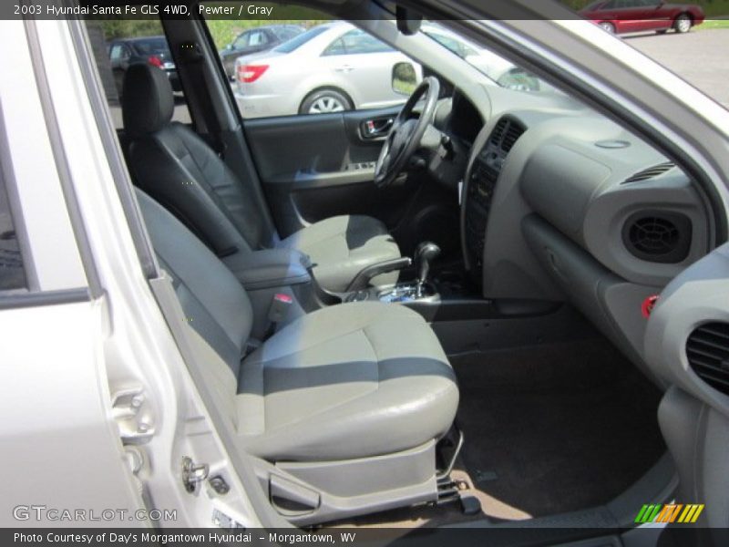Pewter / Gray 2003 Hyundai Santa Fe GLS 4WD