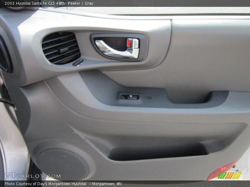 Pewter / Gray 2003 Hyundai Santa Fe GLS 4WD