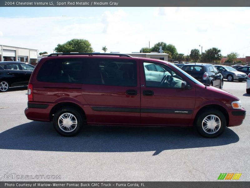 Sport Red Metallic / Medium Gray 2004 Chevrolet Venture LS