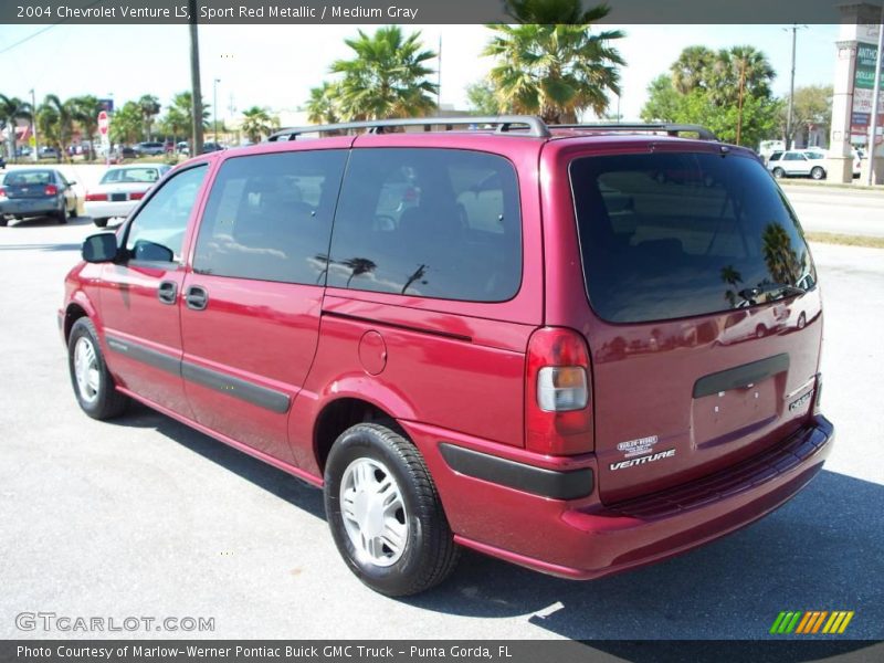 Sport Red Metallic / Medium Gray 2004 Chevrolet Venture LS