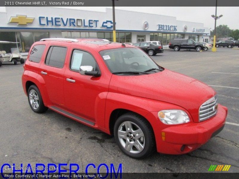 Victory Red / Ebony 2011 Chevrolet HHR LT