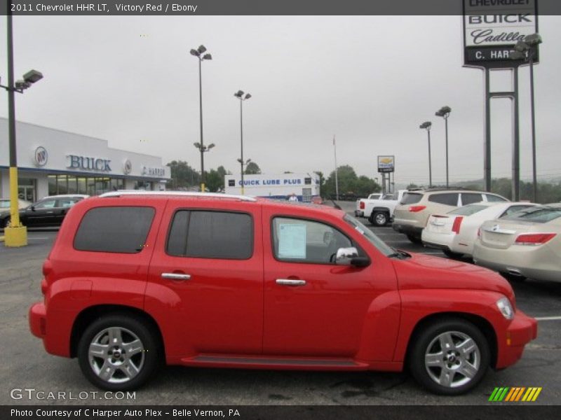 Victory Red / Ebony 2011 Chevrolet HHR LT