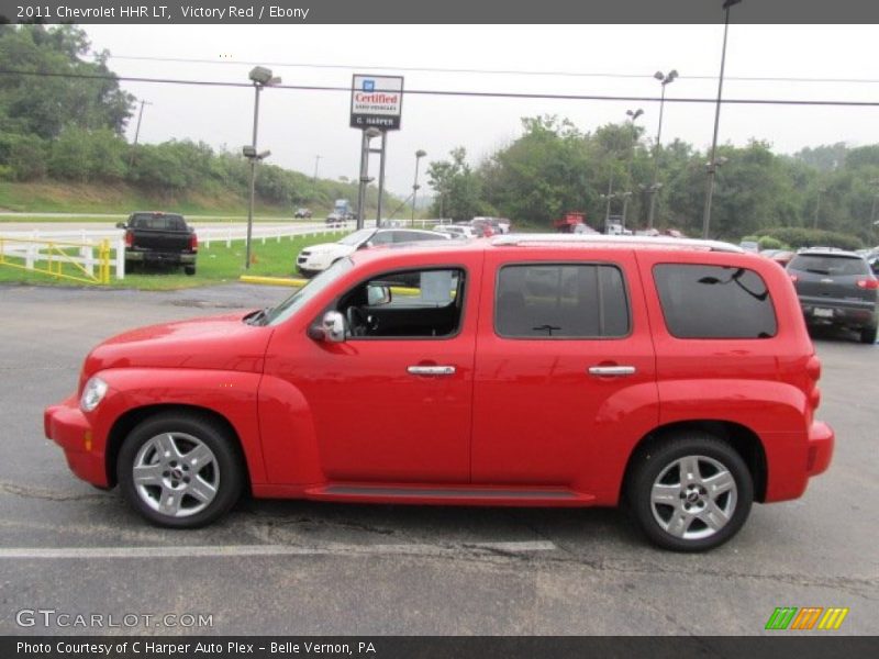 Victory Red / Ebony 2011 Chevrolet HHR LT