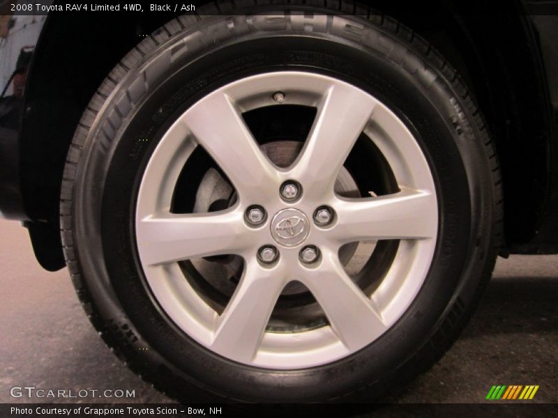 Black / Ash 2008 Toyota RAV4 Limited 4WD