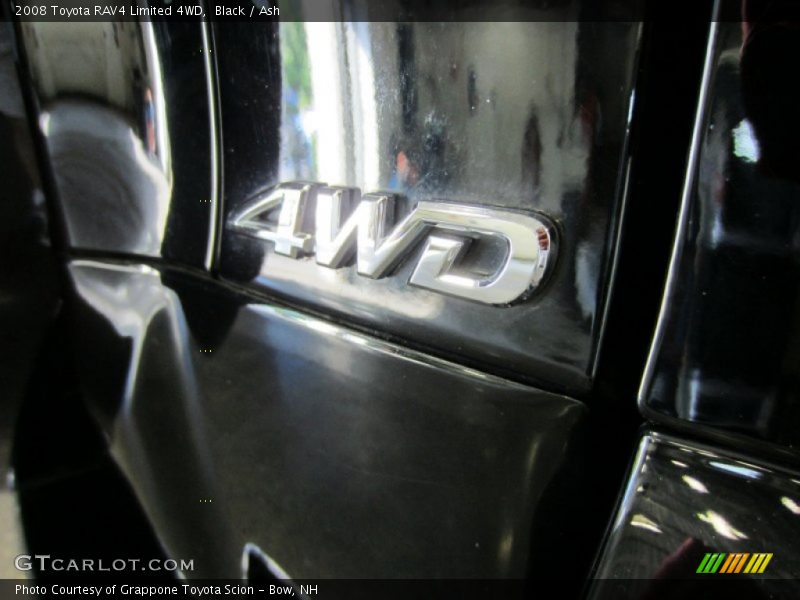 Black / Ash 2008 Toyota RAV4 Limited 4WD