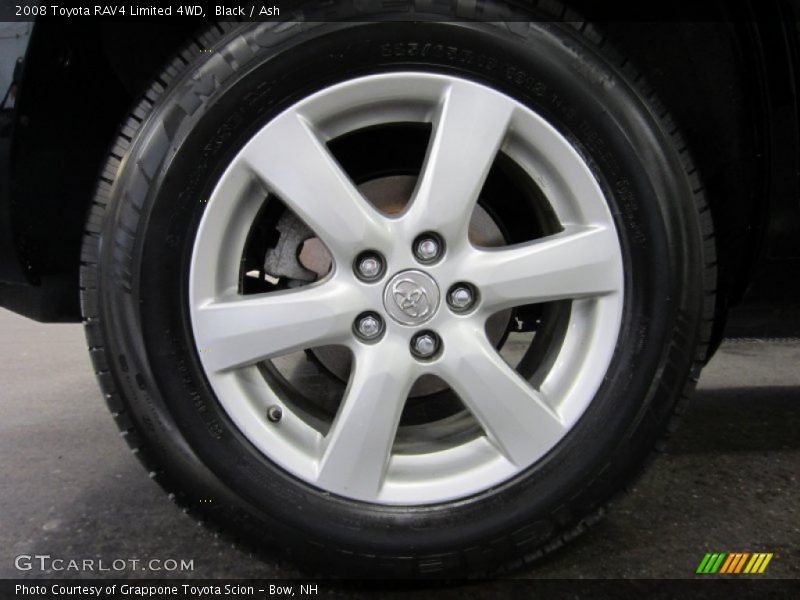 Black / Ash 2008 Toyota RAV4 Limited 4WD