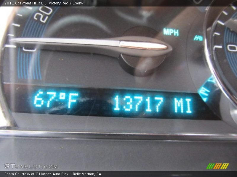 Victory Red / Ebony 2011 Chevrolet HHR LT