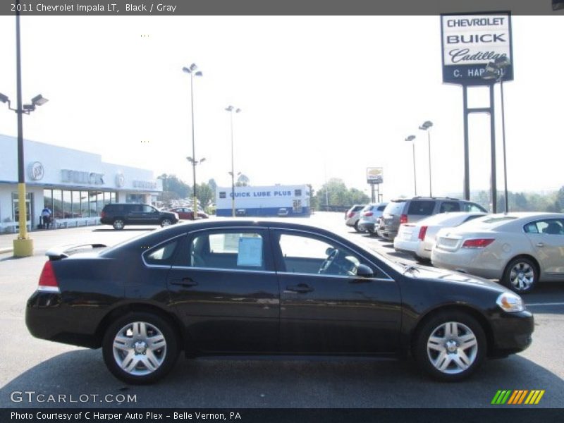 Black / Gray 2011 Chevrolet Impala LT