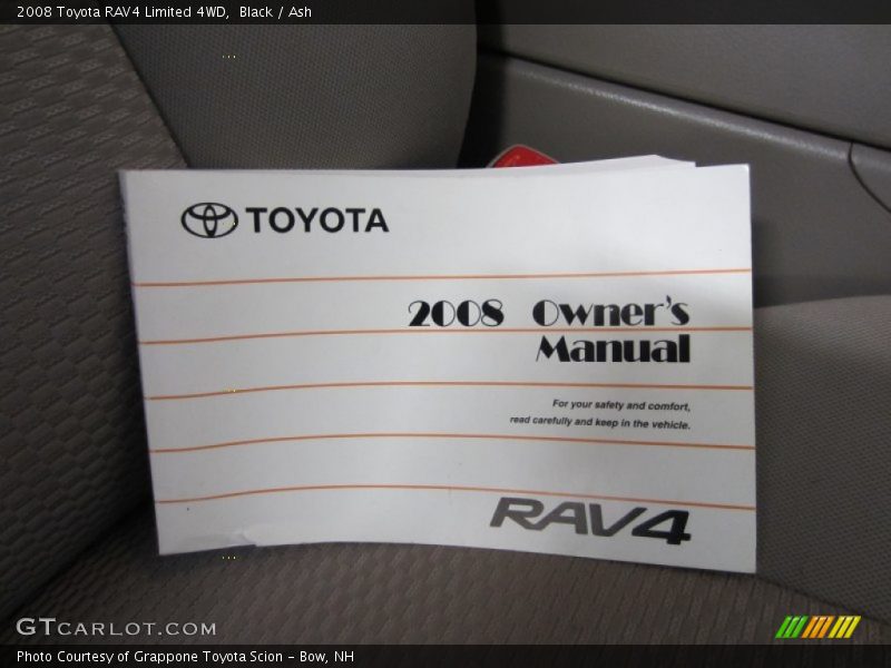 Black / Ash 2008 Toyota RAV4 Limited 4WD