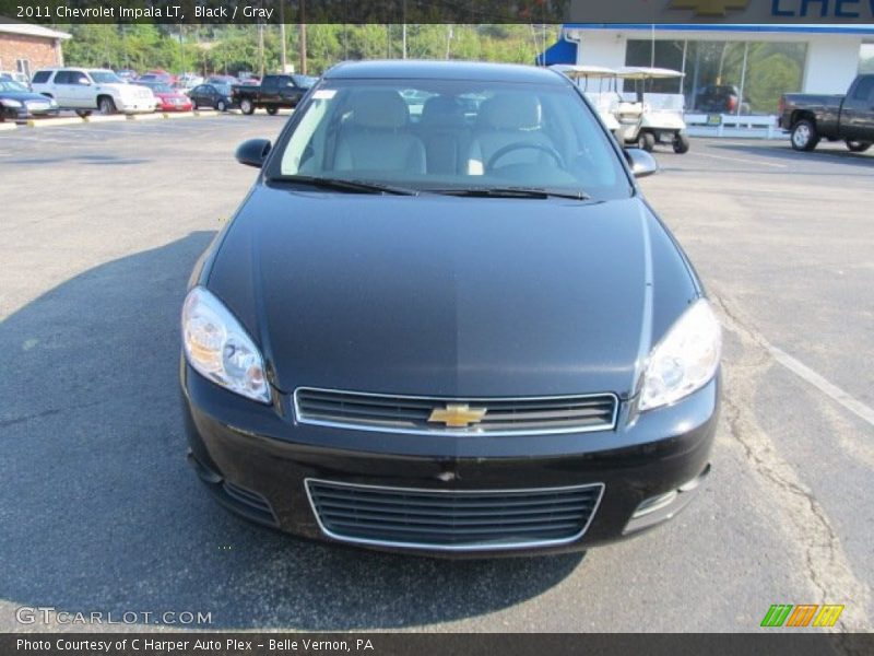 Black / Gray 2011 Chevrolet Impala LT