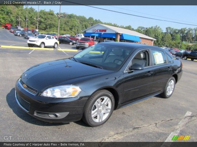 Black / Gray 2011 Chevrolet Impala LT