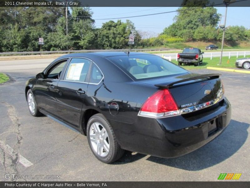 Black / Gray 2011 Chevrolet Impala LT