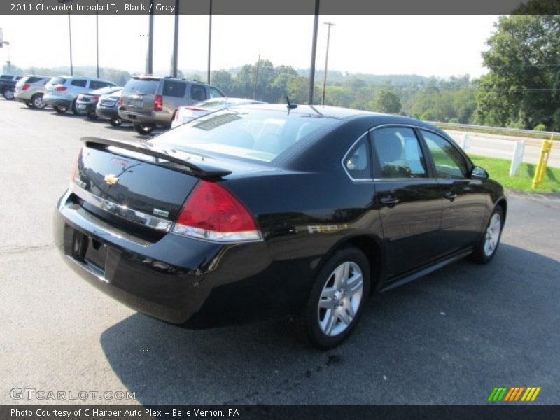 Black / Gray 2011 Chevrolet Impala LT