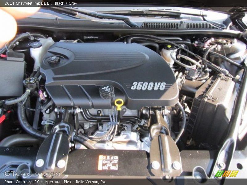 Black / Gray 2011 Chevrolet Impala LT
