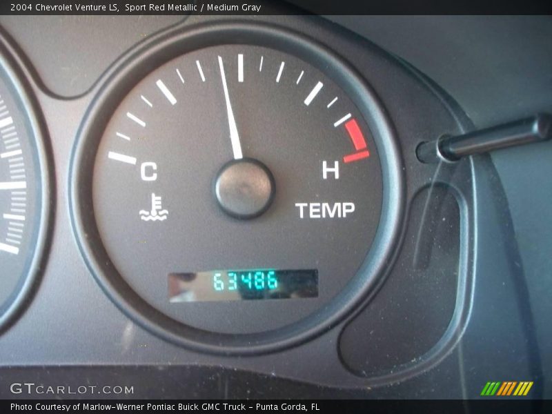 Sport Red Metallic / Medium Gray 2004 Chevrolet Venture LS