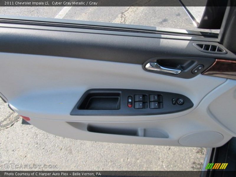 Cyber Gray Metallic / Gray 2011 Chevrolet Impala LS