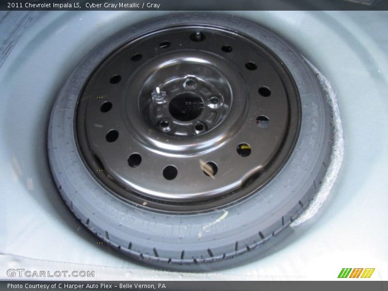 Cyber Gray Metallic / Gray 2011 Chevrolet Impala LS