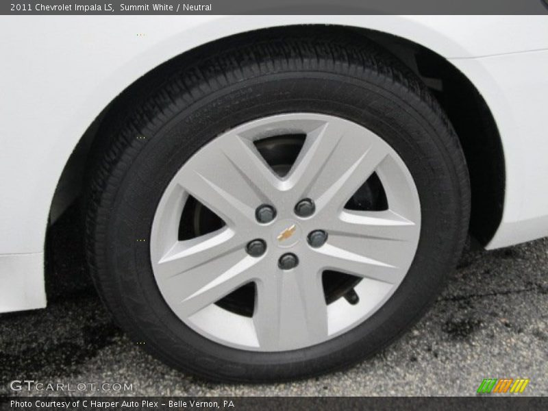 Summit White / Neutral 2011 Chevrolet Impala LS