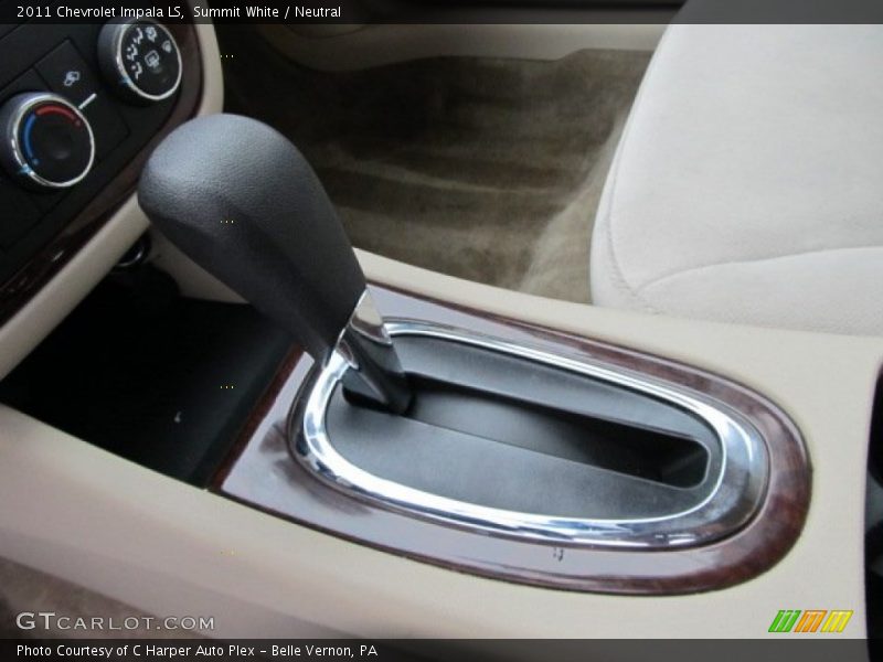 Summit White / Neutral 2011 Chevrolet Impala LS