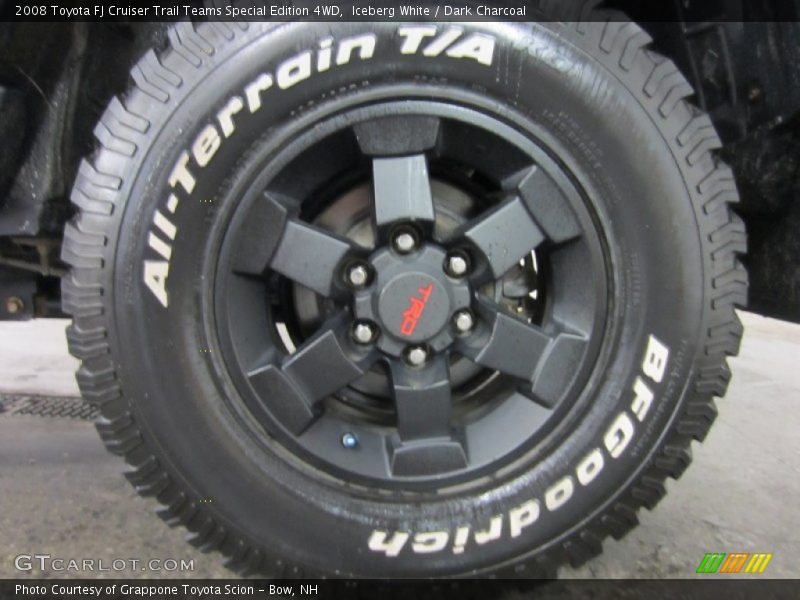 Iceberg White / Dark Charcoal 2008 Toyota FJ Cruiser Trail Teams Special Edition 4WD
