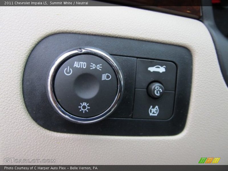 Summit White / Neutral 2011 Chevrolet Impala LS