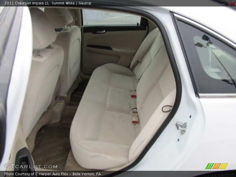 Summit White / Neutral 2011 Chevrolet Impala LS