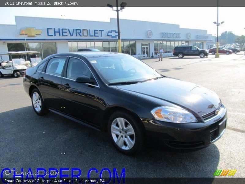 Black / Ebony 2011 Chevrolet Impala LS