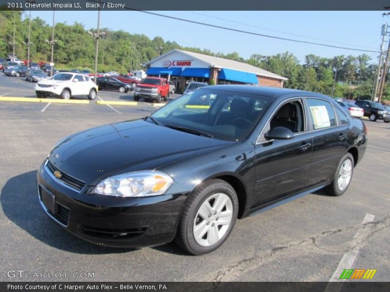 Black / Ebony 2011 Chevrolet Impala LS