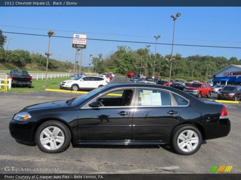 Black / Ebony 2011 Chevrolet Impala LS