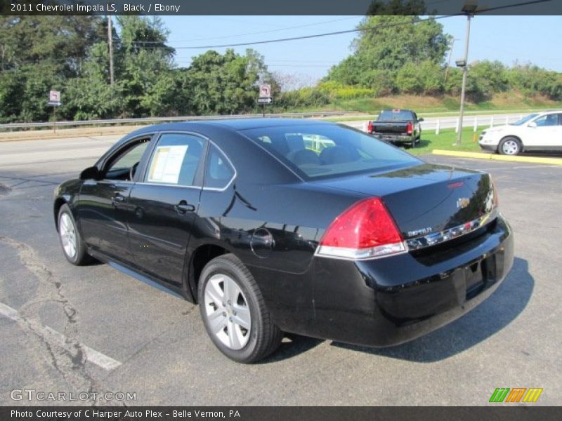 Black / Ebony 2011 Chevrolet Impala LS