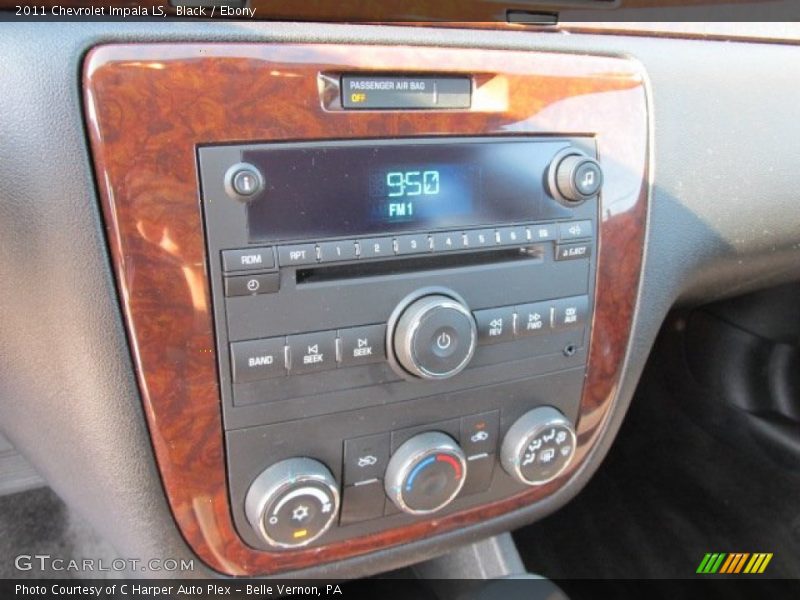 Black / Ebony 2011 Chevrolet Impala LS