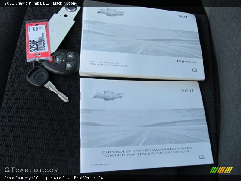 Black / Ebony 2011 Chevrolet Impala LS