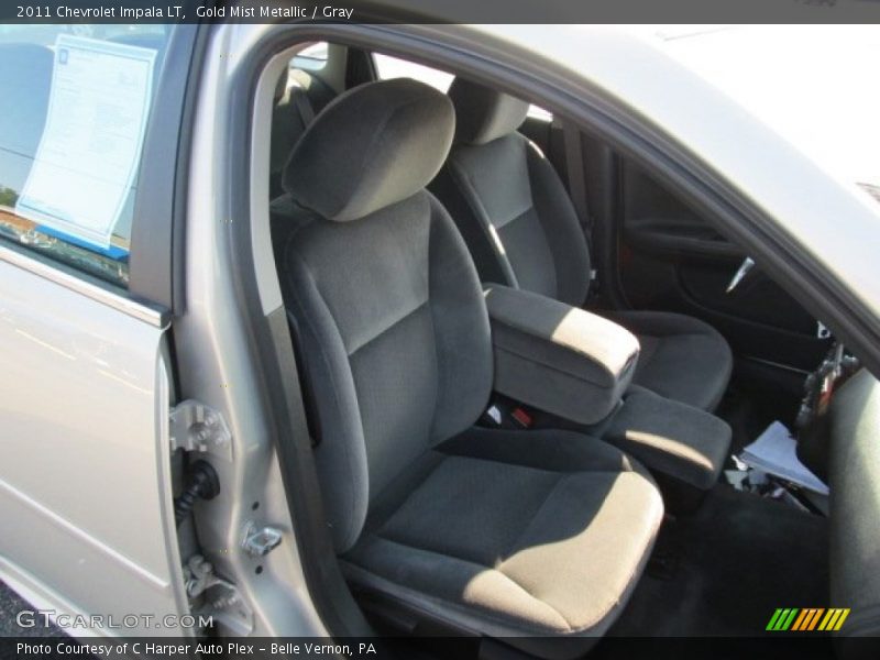 Gold Mist Metallic / Gray 2011 Chevrolet Impala LT