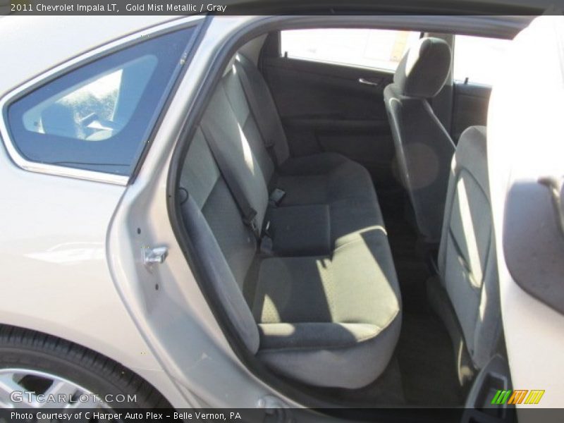 Gold Mist Metallic / Gray 2011 Chevrolet Impala LT
