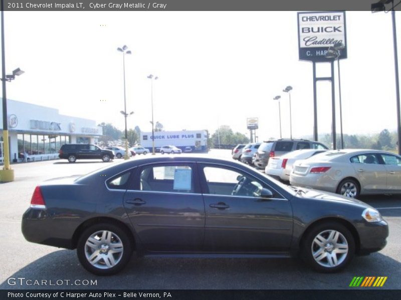 Cyber Gray Metallic / Gray 2011 Chevrolet Impala LT
