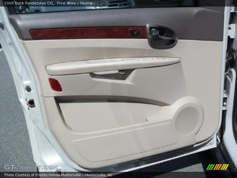 Frost White / Neutral 2006 Buick Rendezvous CXL