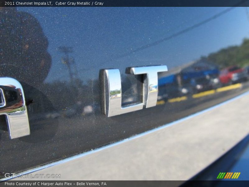 Cyber Gray Metallic / Gray 2011 Chevrolet Impala LT