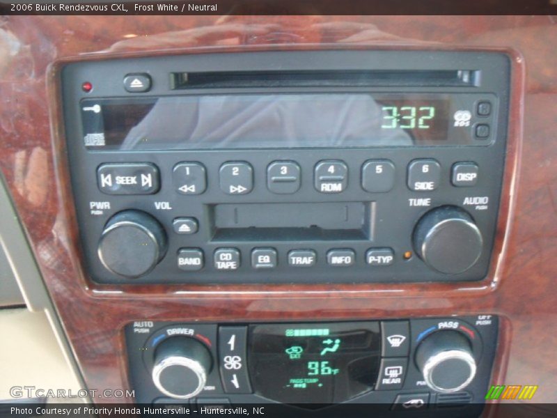 Frost White / Neutral 2006 Buick Rendezvous CXL