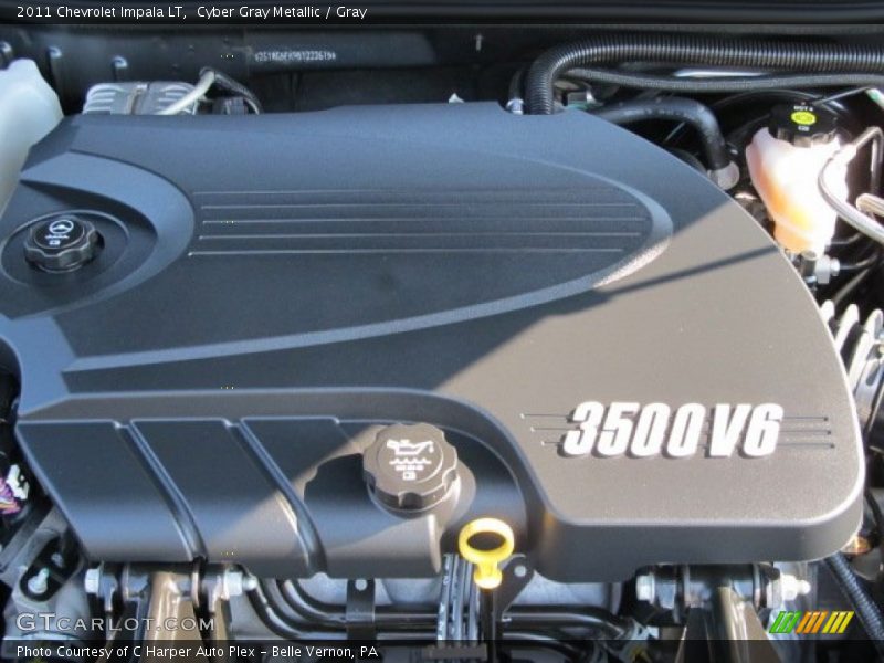 Cyber Gray Metallic / Gray 2011 Chevrolet Impala LT